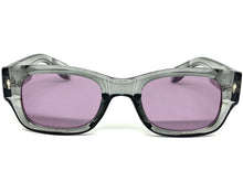 Classic Elegant Vintage Retro Style SUNGLASSES Square Thick Gray Frame 5015