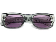 Classic Elegant Vintage Retro Style SUNGLASSES Square Thick Gray Frame 5015