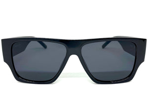 Classic Biker Gangster Hardcore KUSH SUNGLASSES Thick Black Frame 7714