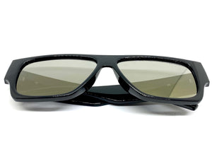 Classic Biker Gangster Hardcore KUSH SUNGLASSES Thick Black Frame 7714