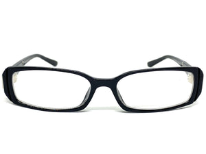 Classy Contemporary Modern Style Clear Lens EYEGLASSES Black Fashion Frame 4048