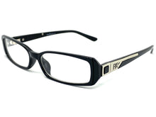 Classy Contemporary Modern Style Clear Lens EYEGLASSES Black Fashion Frame 4048