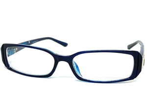 Classy Contemporary Modern Style Clear Lens EYEGLASSES Blue Fashion Frame 4048