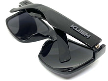 Classic Biker Gangster Hardcore KUSH SUNGLASSES Square Black Frame 9817