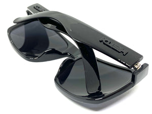 Classic Biker Gangster Hardcore KUSH SUNGLASSES Square Black Frame 9817