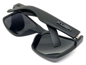 Classic Biker Gangster Hardcore KUSH SUNGLASSES Square Black Frame 9817