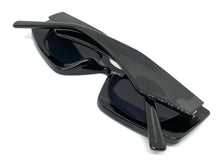 Classic Contemporary Modern Retro Style SUNGLASSES Black Frame 80280