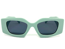 Classic Contemporary Modern Retro Style SUNGLASSES Pistachio Frame 80280