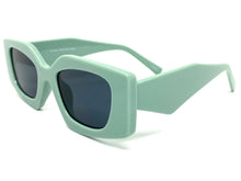 Classic Contemporary Modern Retro Style SUNGLASSES Pistachio Frame 80280