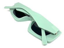 Classic Contemporary Modern Retro Style SUNGLASSES Pistachio Frame 80280