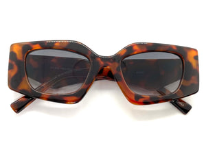 Classic Contemporary Modern Retro Style SUNGLASSES Leopard Frame 80280