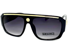 Oversized Classic Retro Luxury Hip Hop Style SUNGLASSES Thick Black Frame 9284