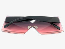 Oversized Exaggerated Modern Retro Shield Style SUNGLASSES Large Flat Lens 4663