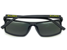 Classic Biker Gangster Hardcore KUSH SUNGLASSES Square Black Frame 6477