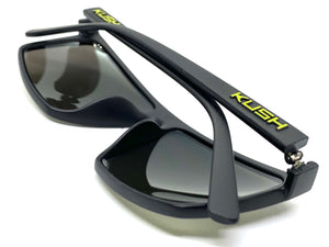 Classic Biker Gangster Hardcore KUSH SUNGLASSES Square Black Frame 6477