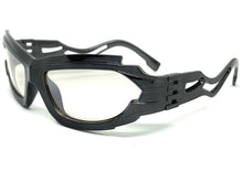 Classic Hardcore Gangster Biker Wrap Around Luxury SUNGLASSES Sleek Gray Frame 1236