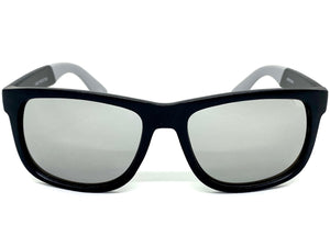 Classic Vintage Retro Biker Style KUSH SUNGLASSES Black & Gray Frame 6097