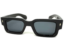 Classic Vintage Retro Style SUNGLASSES Thick Black Frame - Dark Lens 1379