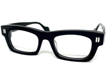 Classic Vintage Retro Style Clear Lens Optical EYEGLASSES Black Acetate Frame 2037