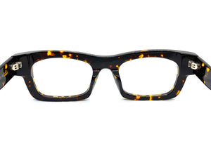 Classic Vintage Retro Style Clear Lens Optical EYEGLASSES Tortoise Acetate Frame 2037