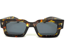 Classic Vintage Retro Style SUNGLASSES Thick Tortoise Frame - Dark Lens 1379