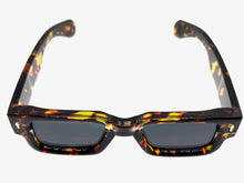 Classic Vintage Retro Style SUNGLASSES Thick Tortoise Frame - Dark Lens 1379