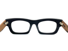 Classic Vintage Retro Style Clear Lens Optical EYEGLASSES Matte Black Acetate Frame 2037