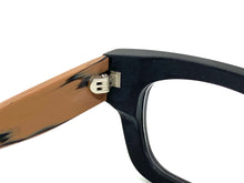 Classic Vintage Retro Style Clear Lens Optical EYEGLASSES Matte Black Acetate Frame 2037