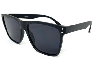 Classic Retro Biker Gangster Hardcore SUNGLASSES Square Black Frame 8930