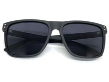 Classic Retro Biker Gangster Hardcore SUNGLASSES Square Black Frame 8930