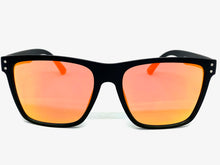 Classic Retro Biker Gangster Hardcore SUNGLASSES Square Black Frame 8930