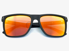 Classic Retro Biker Gangster Hardcore SUNGLASSES Square Black Frame 8930