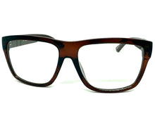 Classic Elegant Vintage Retro Style Clear Lens EYEGLASSES Square Brown Frame 1050