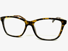 Classic Elegant Vintage Retro Style Clear Lens EYEGLASSES Square Tortoise Frame 6265
