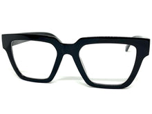 Classic Vintage Retro Style READING GLASSES READERS Black Frame Lens Strength +2.50