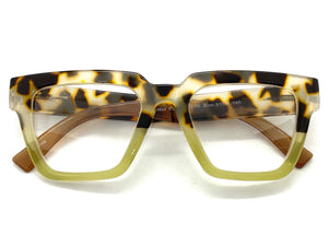 Classic Vintage Retro Style READING GLASSES READERS Leopard Frame Lens Strength +2.00
