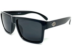 Classic Biker Gangster Hardcore Hip Hop SUNGLASSES Black Frame K0012