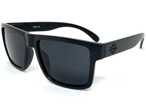 Classic Biker Gangster Hardcore Hip Hop SUNGLASSES Black Frame K0012