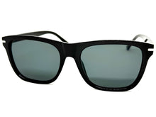 Classic Elegant Vintage Retro Style SUNGLASSES Square Black Frame - Dark Lens 1325