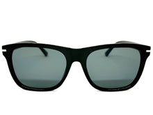 Classic Elegant Vintage Retro Style SUNGLASSES Square Black Frame - Dark Lens 1325