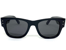 Classic Vintage Retro Biker Style SUNGLASSES Thick Square Black Frame B0224