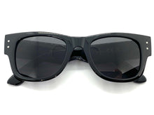 Classic Vintage Retro Biker Style SUNGLASSES Thick Square Black Frame B0224