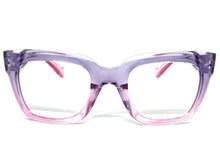 Classic Vintage Retro Style READING GLASSES READERS Thick Purple Frame Lens Strength +1.50