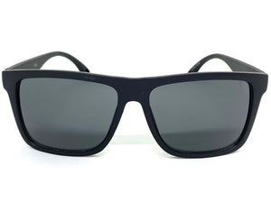 Classic Biker Sporty Trendy Hardcore SUNGLASSES Square Black Frame 6821