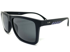 Classic Biker Sporty Trendy Hardcore SUNGLASSES Square Black Frame 6821