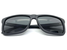 Classic Biker Sporty Trendy Hardcore SUNGLASSES Square Black Frame 6821