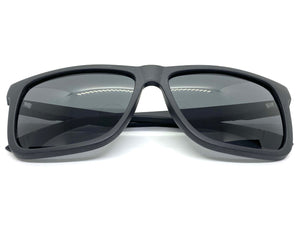 Classic Biker Sporty Trendy Hardcore SUNGLASSES Square Black Frame 6821