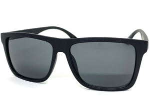 Classic Biker Sporty Trendy Hardcore SUNGLASSES Square Black Frame 6821