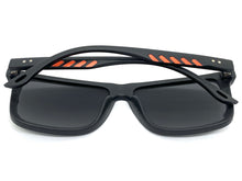 Classic Biker Sporty Trendy Hardcore SUNGLASSES Square Black Frame 6821