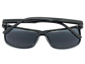 Classic Biker Sporty Trendy Stylish SUNGLASSES Square Gray Frame 6820